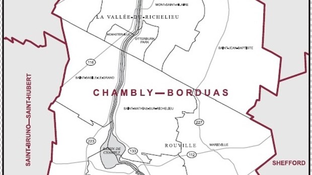 Circonscription Chambly-Borduas : un changement de nom qui ne fait pas l'unanimité