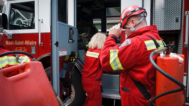 Incendie sur la montagne