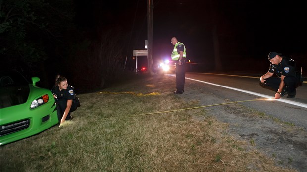 Cycliste blessé à Saint-Basile-le-Grand