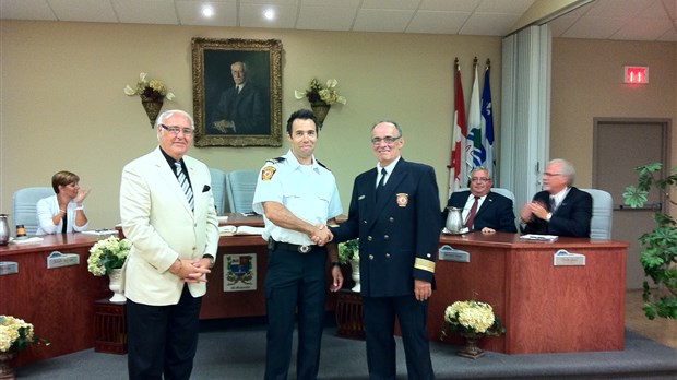 David Roy nommé capitaine au Service de sécurité incendie de McMasterville