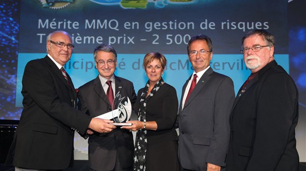 McMasterville récompensée pour son travail de gestion de risques
