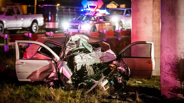 Accident mortel sur l'autoroute 20