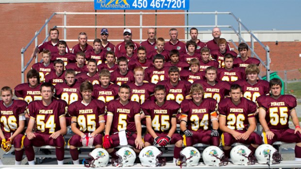 Les Pirates bantam AAA en finale