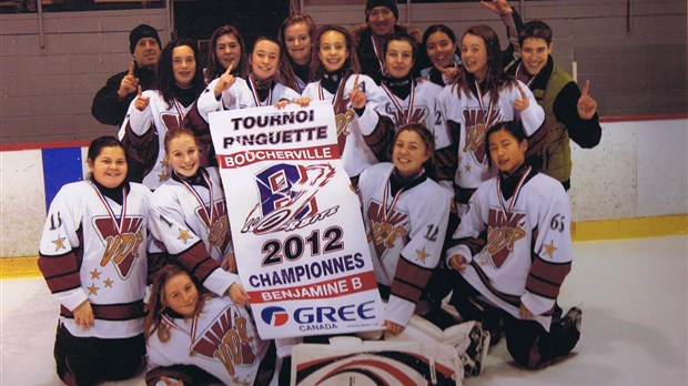 Ringuette : les benjamines B gagnent à Boucherville