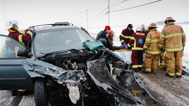 Accident avec blessés à Beloeil