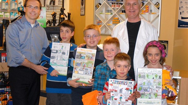 Les gagnants du concours de bande dessinée sont connus