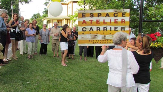 Inauguration de l'Espace Atelier à Saint-Antoine-sur-Richelieu