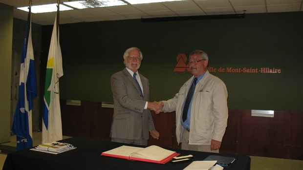 Visite du maire de Saint-Hilaire-la-Gérard