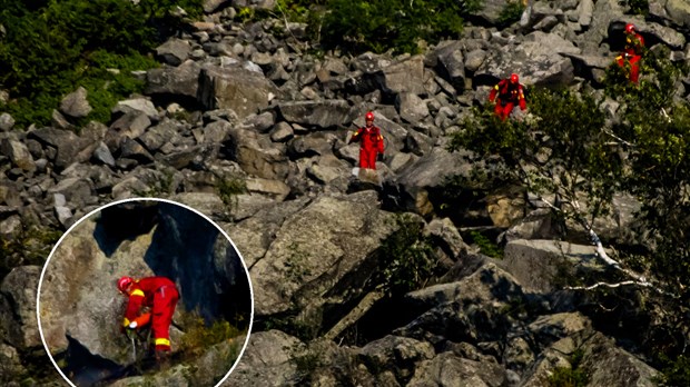 Les pompiers interviennent sur le mont Saint-Hilaire