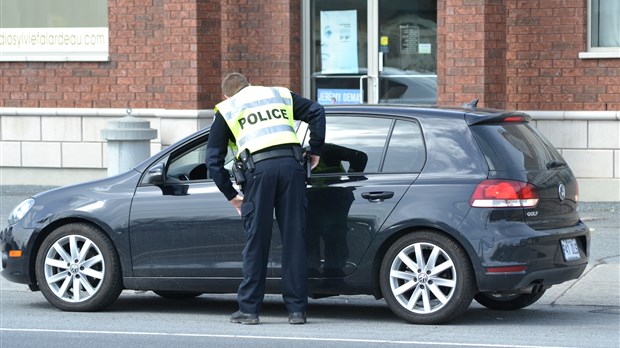 Bilan de l'opération contre les cellulaires au volant en Montérégie