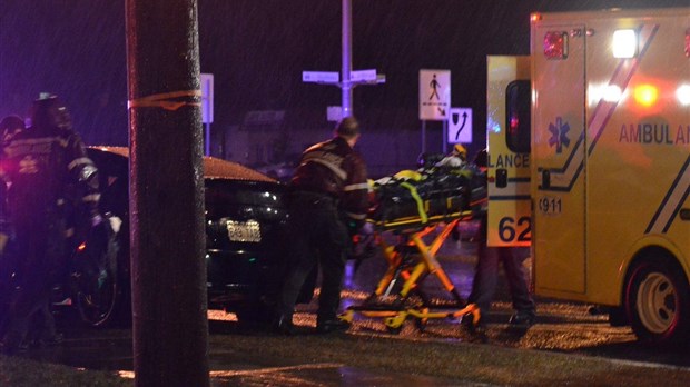 Collision à Mont-Saint-Hilaire