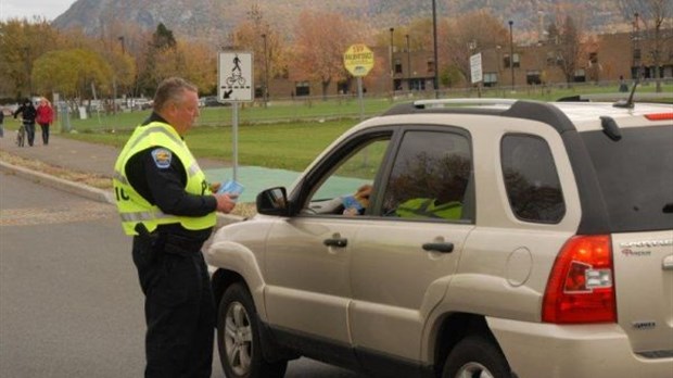 Opération Freins dans la région
