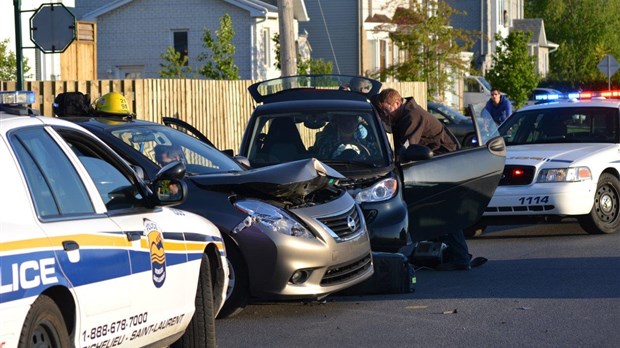 Accident avec blessés à Beloeil