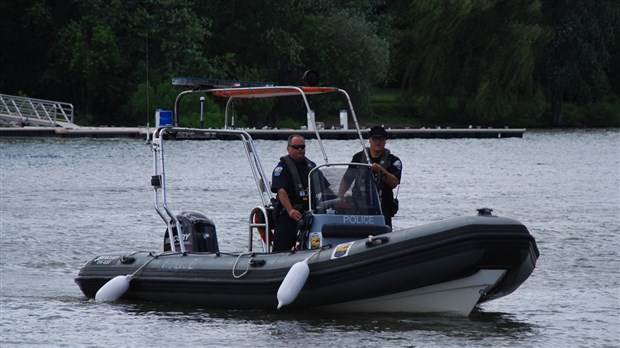 Présence accrue en bateau comme à vélo