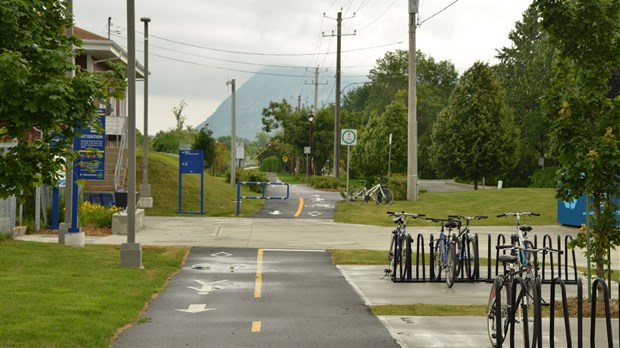McMasterville a désormais sa piste cyclable