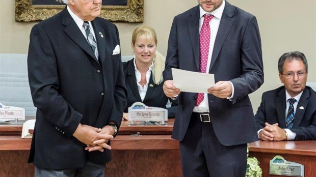 Assermentation du conseiller Martin Dulac