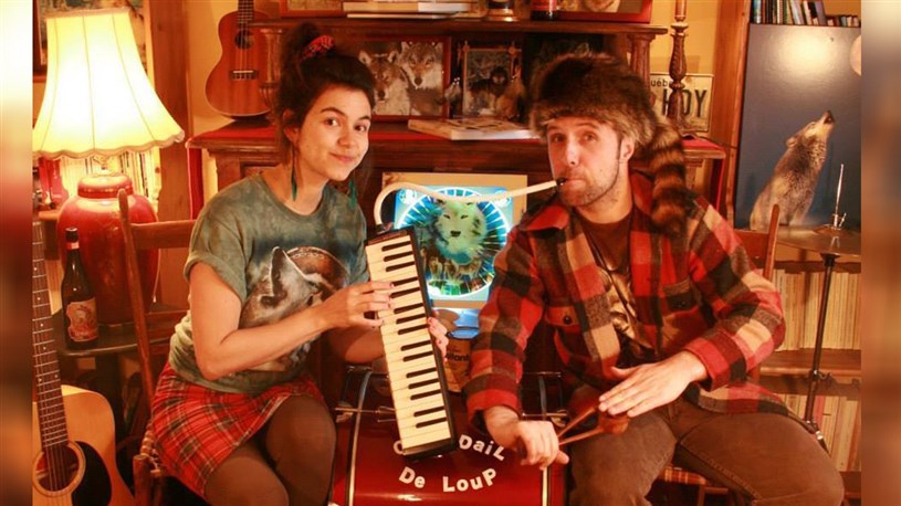 Chandail de loup musique sale