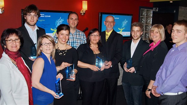 Six entrepreneurs de la région remportent un prix lors du Concours québécois en entrepreneuriat