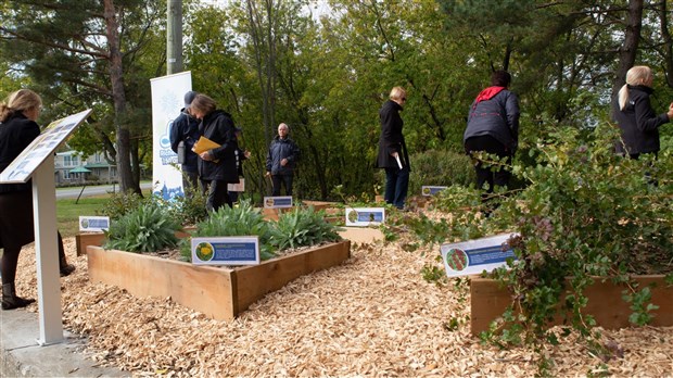 Un jardin en l'honneur des Abénakis à la Ville de Richelieu 