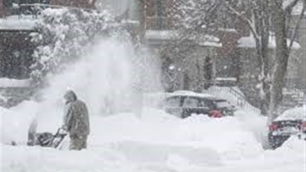 Un début de semaine sous la pluie et la neige pour la MRC du Haut-Richelieu