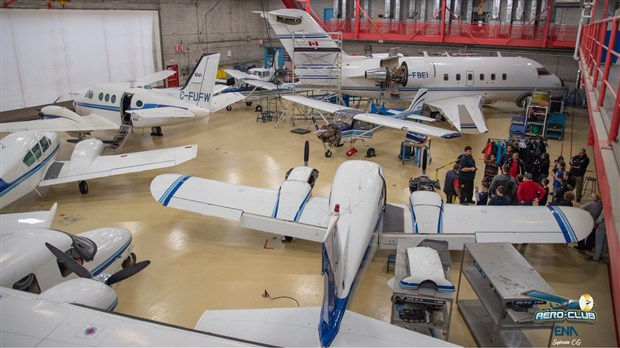 Un cadeau de Noël unique pour des enfants de la Montérégie de la part d'étudiants de l'École nationale d'aérotechnique