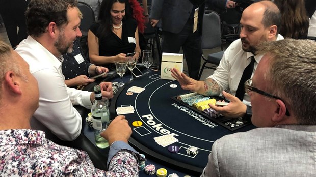 Un franc succès pour la soirée Casino clandestin de la CCIVR