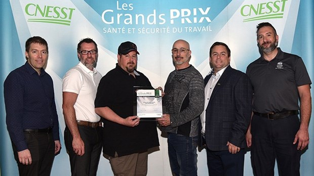Saint-Jean-sur-Richelieu récompensé au concours régional des Grands Prix santé et sécurité du travail 2019