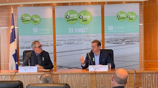 Yves-François Blanchet rencontre l'UPA pour discuter des priorités 