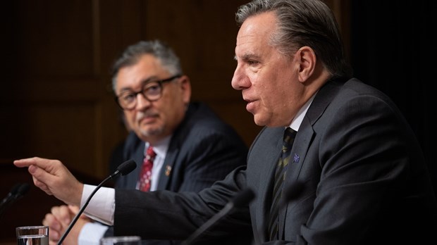 « Tout ça, c'est temporaire » — François Legault