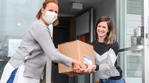 La Fondation Femina offre des produits pour lutter contre le virus à la Maison Monet-Chartrand