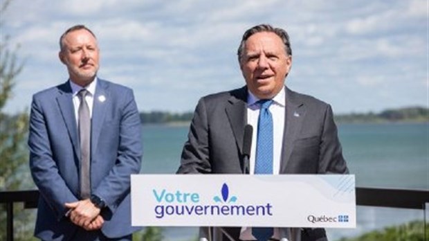 À Sorel-Tracy, François Legault assure la relance