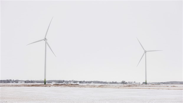 Les éoliennes à Saint-Rémi et à Saint-Michel commencent à produire