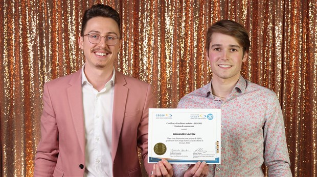La Fondation du Cégep célèbre la réussite de 90 étudiants en remettant 41 000 $ en bourses